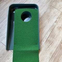 【ゴルフ練習】パターマット ワンパット大関 1.5m（距離マーク付・リターン機能）の画像