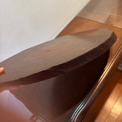 処分4／1‼️切り株の古い置物の画像