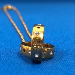 ジモティ割引有★【ジャングルジャングル岸和田店】フォリフォリ Folli Follie ダブルリング ネックレス 
南大阪 岸和田市 貝塚市 泉佐野市 和泉市 忠岡町 熊取町の画像