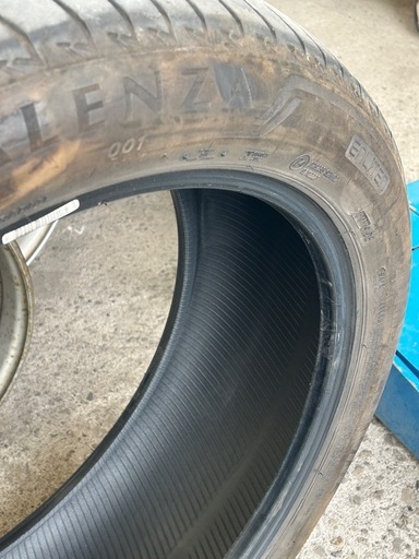 235/50R21 レクサスRX用　一本　ブリヂストン　アレンザ