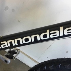 A-535△ v 岐阜発/ キャノンデール/ マウンテンバイク/ 26インチ/ 3×8段変速/ フロント変速機なし/ 走行確認/ 現状品/ 管07s/ R8.3/12 △の画像