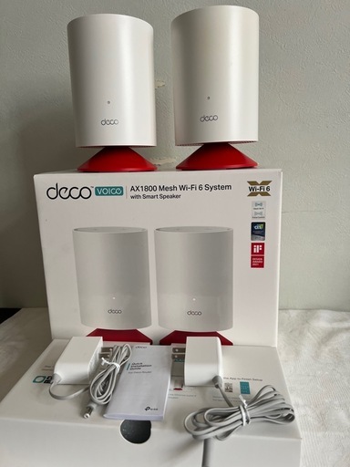 TP-Link Deco VOICE X20 メッシュWi-Fiシステム