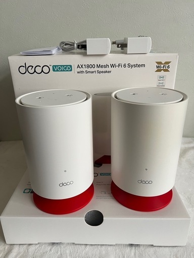 TP-Link Deco VOICE X20 メッシュWi-Fiシステム