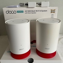 TP-Link Deco VOICE X20 メッシュWi-Fiシステムの画像