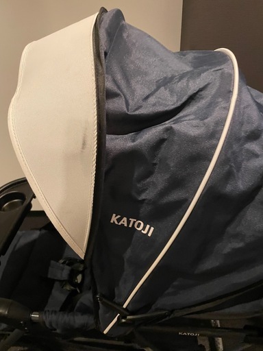 【KATOJI】二人乗りベビーカー➕レインカバー