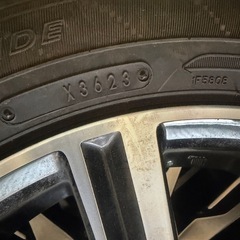 タント　純正アルミタイヤセット　2023年製ダンロップタイヤの画像