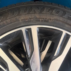 タント　純正アルミタイヤセット　2023年製ダンロップタイヤの画像