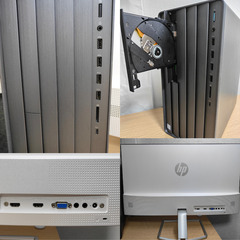 【デスクトップPCフルセット】HP ENVY / GTX1650 / i5-9400 / 16GB / SSD256GB + HDD2TBの画像