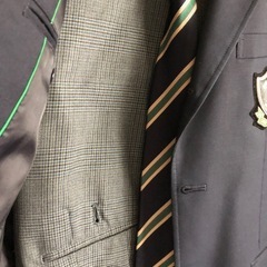 芥川高校、ブレザー、ネクタイ、ズボンセット、中古品美品ですの画像