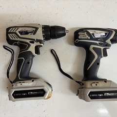中古　Earth Man  インパクト&ドリルドライバー2台セットの画像