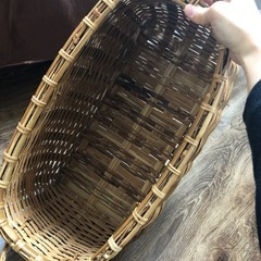 ナチュラルかご　お譲りしますの画像
