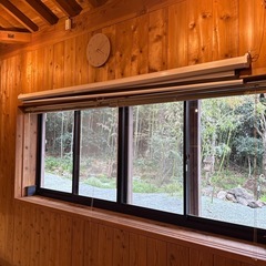 100インチ プロジェクタースクリーン 16:9 まだ使えますの画像