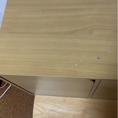 ニトリ扉付カラーボックスの画像