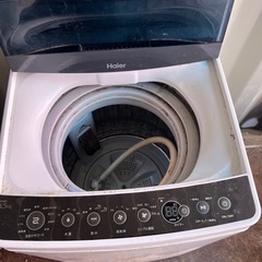 🔥配送無料🔥Haier洗濯機4.5kg｜一人暮らし最適｜即日OKの画像