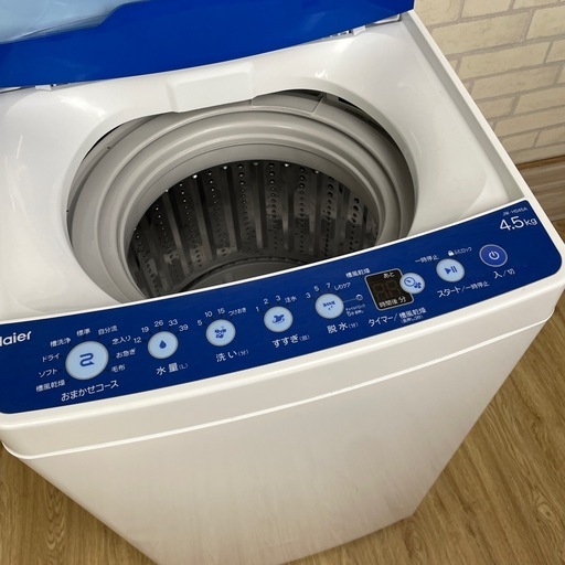 ◇分解洗浄済みで安心◇Haier 全自動洗濯機 JW-HS45A /4.5kg /2021年製