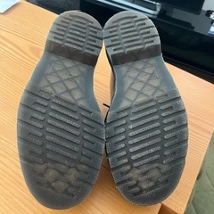 ドクターマーチン3ホール　ホワイトステッチの画像