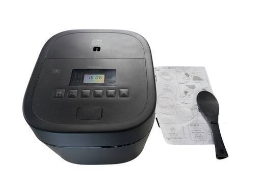 2024年製 極美品 アイリスオーヤマ IHジャー炊飯器 SHK-LS110-B 5.5合炊き