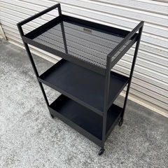 イケア ニッサフォース ワゴン キッチンワゴン キャスター付き 3段の画像