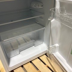 🔶 ヤマダセレクト ノンフロン冷凍冷蔵庫 87L ホワイト 2023年製の画像