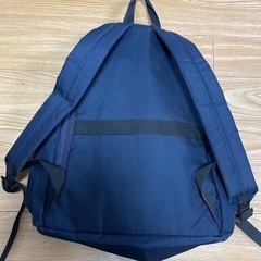 【無印良品】肩の負担を軽くする 撥水リュックサック　ネイビーの画像