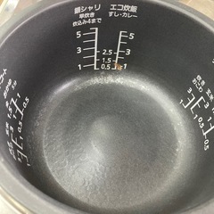 2018年製　パナソニック5.5合炊飯器の画像