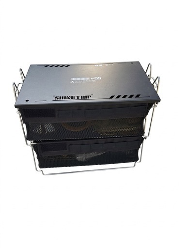 SHINETRIPアウトドア用メッシュバスケットシェルフです。﻿ 