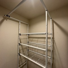 洗濯機ラック　ニトリの画像