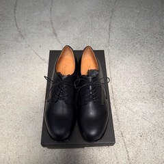 【新品未使用】PADRONE 革靴 25cm プレーントゥ 日本製 定価24,200円の画像