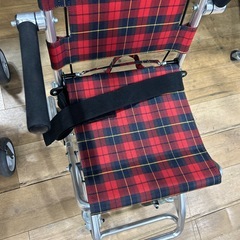 車椅子 軽量 　アルミ折りたたみ　コンパクト　車椅子の画像