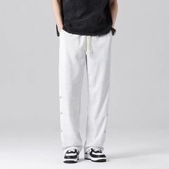 スウェットパンツ メンズ 夏 多用途 ドレープ スポーツ 快適 クール 3XLの画像