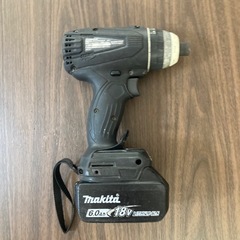 マキタ　充電式ドライバー　TP141D バッテリー付きの画像