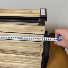 折り畳みスノコベッド（シングル）の画像