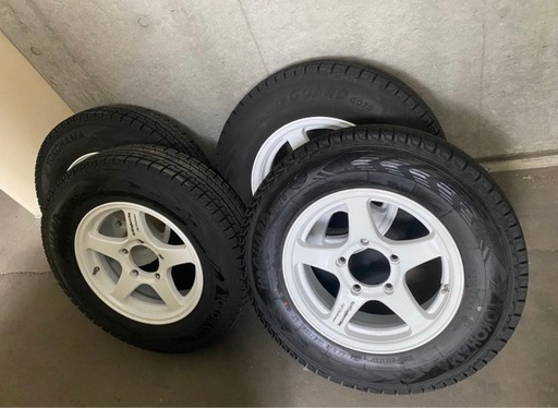 ジムニー用ホイール付きスタッドレス
