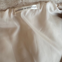 🌈コンティニューデナイスクラップ ファーアウター フリーサイズの画像