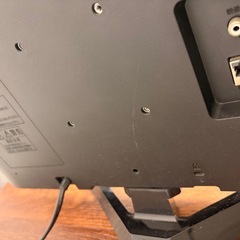 4/4まで【配送可】小型テレビ＋すぐ使えます(24〜32インチ前後）ケーブル付きの画像