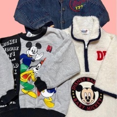 急募 ミキハウス バブルブーン ディズニー レトロ子供服 まとめ売り 95-110までの画像