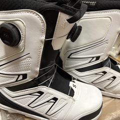 「SALOMON スノーボードブーツ 26.5cm BOA バッグ付き」の画像