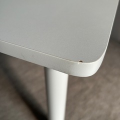 ニトリ　ローテーブル　ホワイトの画像