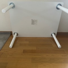 ニトリ　ローテーブル　ホワイトの画像