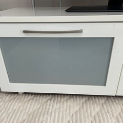 ニトリ　テレビ台　幅120センチ ホワイトの画像