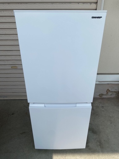SHARP 冷蔵庫 152L SJ-D15J-W 2023年製