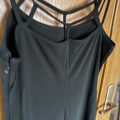 パーティ用ロングドレスの画像