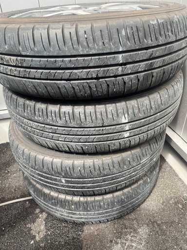 ◆SUZUKI純正 ◆2024年◆165/60R15 DUNLOP ENASEVE EC204◆15×4.5J 4穴 PCD100