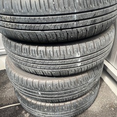 ◆SUZUKI純正 ◆2024年◆165/60R15 DUNLOP ENASEVE EC204◆15×4.5J 4穴 PCD100 の画像