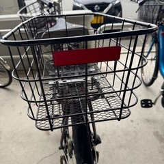 新品　通学用　自転車　後ろカゴ　の画像