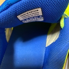 ミズノスニーカー25センチの画像