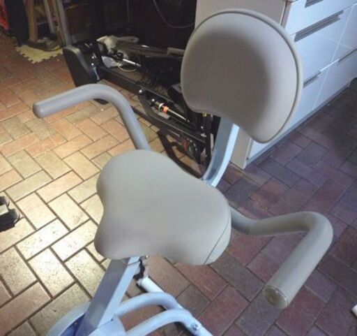ALINCO ALFITS フィットネスバイク AFBX4721LB ライトブルー 折りたたみ式 負荷8段階 アルインコ エアロバイク