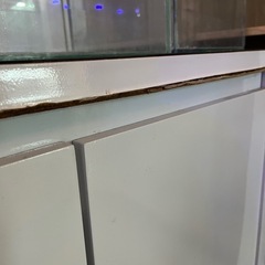 120cm水槽台と水槽の画像