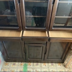 無料 食器棚 キッチン 収納の画像