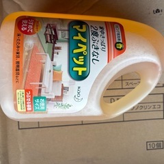 業務用洗剤、塗装用ハケ、バケツなどの画像